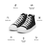 Men’s high top canvas shoes - Cool Tshirts