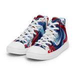 Men’s high top canvas shoes