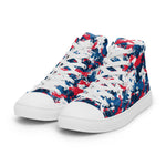 Men’s high top canvas shoes