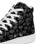 Men’s high top canvas shoes - Cool Tshirts