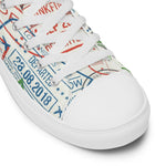 Men’s high top canvas shoes - Cool Tshirts