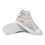 Men’s high top canvas shoes - Cool Tshirts