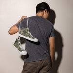 Men’s high top canvas shoes - Cool Tshirts