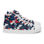 Men’s high top canvas shoes