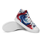 Men’s high top canvas shoes