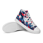 Men’s high top canvas shoes