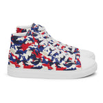 Men’s high top canvas shoes