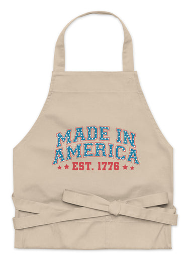 Organic cotton apron