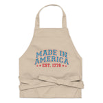 Organic cotton apron