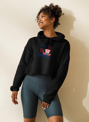 Crop Hoodie - Cool Tshirts