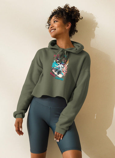 Crop Hoodie - Cool Tshirts