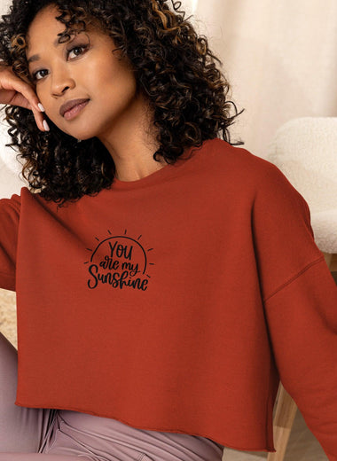 Crop Sweatshirt - Cool Tshirts