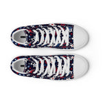 Women’s high top canvas shoes