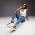 Women’s high top canvas shoes - Cool Tshirts