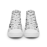 Women’s high top canvas shoes - Cool Tshirts