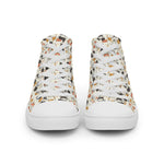 Women’s high top canvas shoes - Cool Tshirts