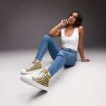 Women’s high top canvas shoes - Cool Tshirts