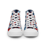 Women’s high top canvas shoes