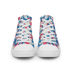 Women’s high top canvas shoes