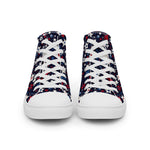 Women’s high top canvas shoes