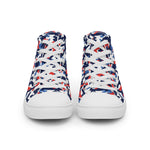 Women’s high top canvas shoes