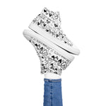 Women’s high top canvas shoes - Cool Tshirts