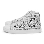 Women’s high top canvas shoes - Cool Tshirts