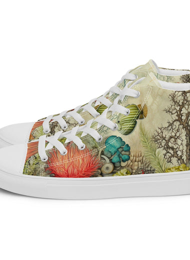 Women’s high top canvas shoes - Cool Tshirts