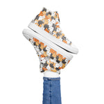 Women’s high top canvas shoes - Cool Tshirts