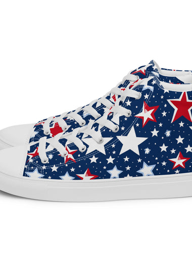 Women’s high top canvas shoes