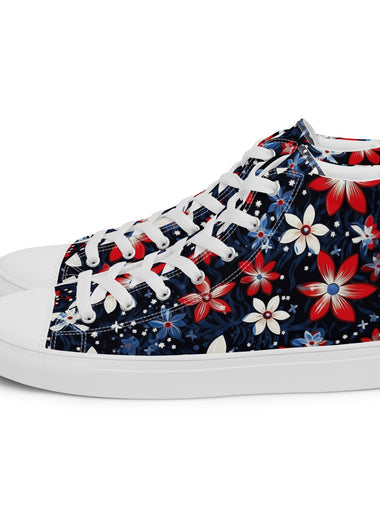 Women’s high top canvas shoes