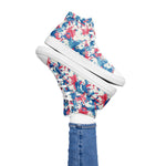 Women’s high top canvas shoes