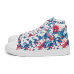 Women’s high top canvas shoes