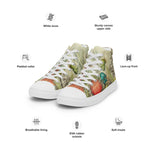 Women’s high top canvas shoes - Cool Tshirts