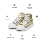 Women’s high top canvas shoes - Cool Tshirts