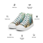 Women’s high top canvas shoes - Cool Tshirts