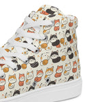 Women’s high top canvas shoes - Cool Tshirts