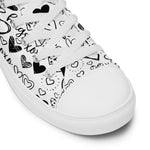 Women’s high top canvas shoes - Cool Tshirts