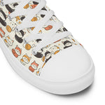 Women’s high top canvas shoes - Cool Tshirts