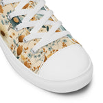 Women’s high top canvas shoes - Cool Tshirts