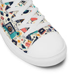 Women’s high top canvas shoes - Cool Tshirts