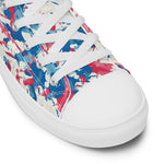 Women’s high top canvas shoes