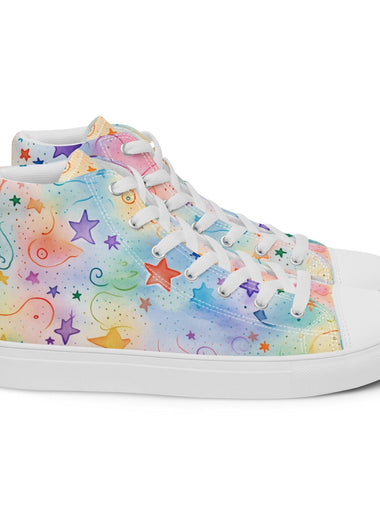 Women’s high top canvas shoes - Cool Tshirts