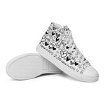 Women’s high top canvas shoes - Cool Tshirts