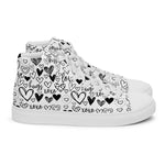 Women’s high top canvas shoes - Cool Tshirts