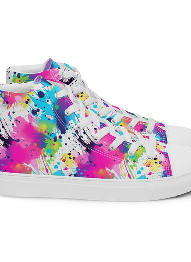 Women’s high top canvas shoes - Cool Tshirts