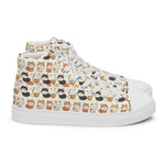 Women’s high top canvas shoes - Cool Tshirts