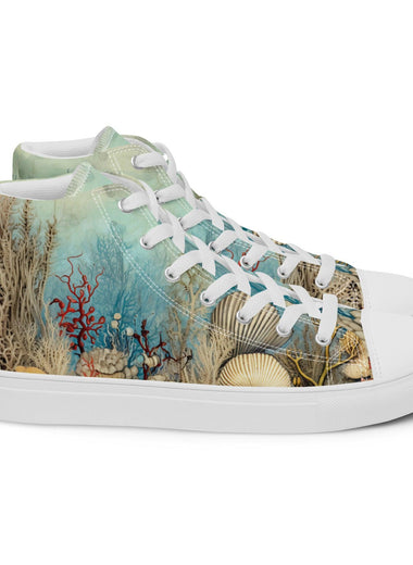 Women’s high top canvas shoes - Cool Tshirts