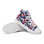 Women’s high top canvas shoes