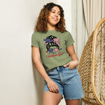 Women’s high-waisted t-shirt